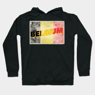 Belgium Vintage style retro souvenir Hoodie